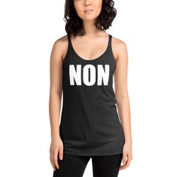 NON - Débardeur à Dos Nageur pour Femme