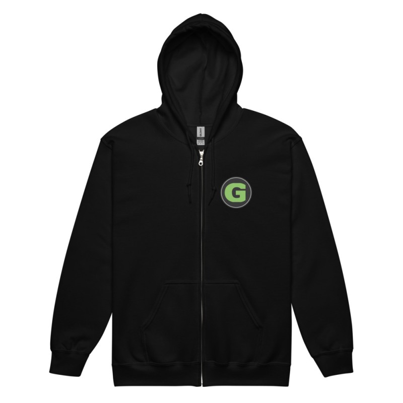 Sweat à capuche épais unisexe à fermeture éclair GRAPHIK.CH